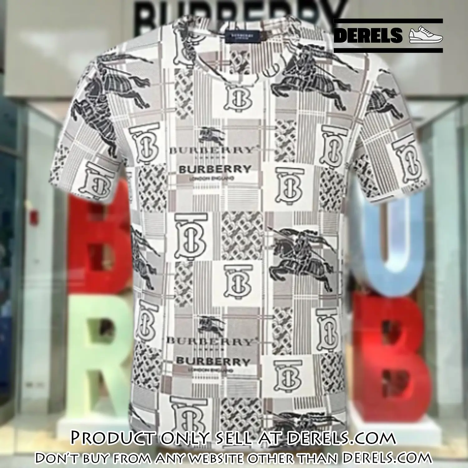 Burberry logo luxury brand unisex tshirt outfit for men women dr2331632